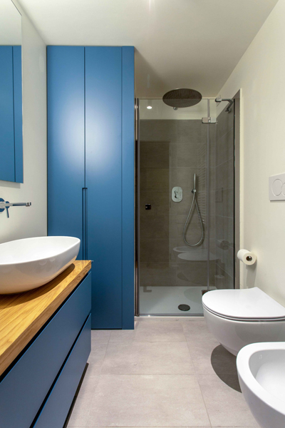flat bathroom